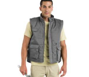 BODYWARMER ALMANZOR - POLYESTER - COTON - 200 GR/M²