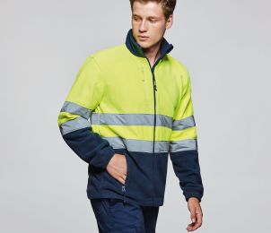 VESTE HAUTE VISIBILITÉ ALTAIR 100% POLYESTER MICROPOLAIRE 300 g/m²