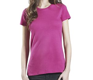 T-SHIRT FEMME BIO EP04 - COUPE AJUSTé - 155 GR/M²