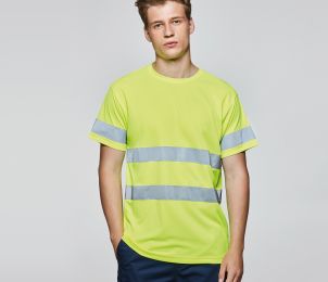 T-SHIRT HAUTE VISIBILITÉ DELTA 100% POLYESTER 130 g/m²