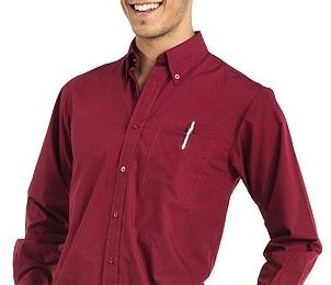 CHEMISE HOMME AIFOS M/L - POLYESTER - COTON - 130 GR/M²