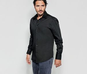 CHEMISE HOMME MOSCU M/L - COTON - SPANTEX - 130 GR/M²