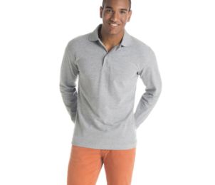 Polo Estrella homme manche longue Personnalisable