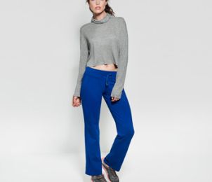 PANTALON SERENA FEMME - COUPE DROITE - 230 GR/M²