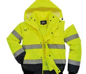 PARKA HAUTE VISIBILITÉ CLASSE 3 haut de gamme 485g/m².