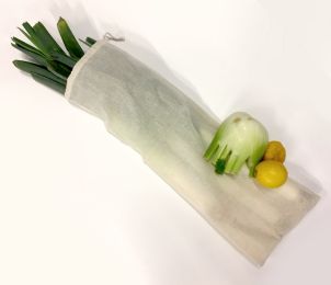 Sac Poireaux et Baguettes en coton Bio 90g/m²