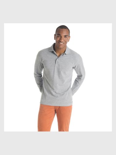 Polo Estrella homme manche longue Personnalisable