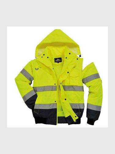 PARKA HAUTE VISIBILITÉ CLASSE 3 haut de gamme 485g/m².