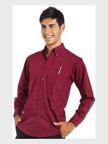 CHEMISE HOMME AIFOS M/L - POLYESTER - COTON - 130 GR/M²