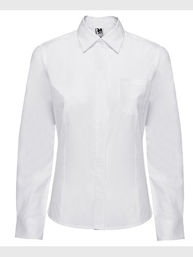 CHEMISE FEMME SOFIA M/L - POLYESTER - COTON - 130 GR/M²