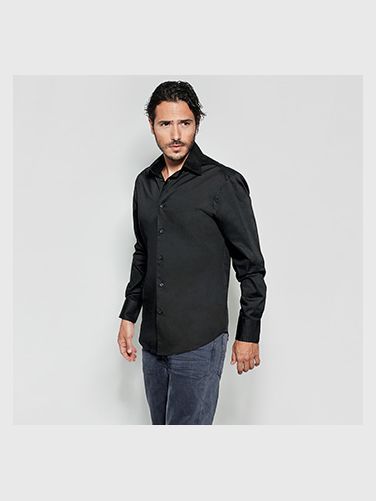 CHEMISE HOMME MOSCU M/L - COTON - SPANTEX - 130 GR/M²