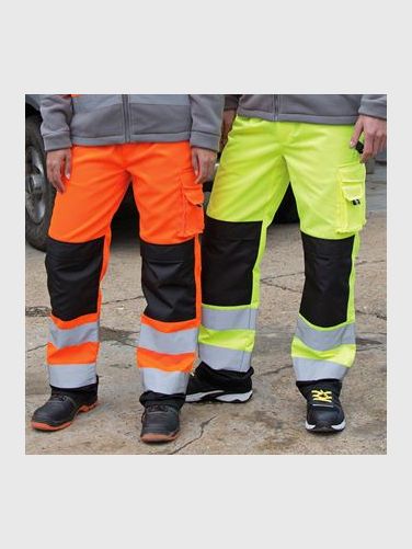 PANTALON DE SECURITE CARGO CLASSE 2 / 280g/m²