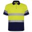 JAUNE FLUO / BLEU MARINE