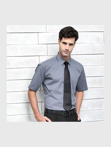 CHEMISE HOMME PR202 - POLYESTER - COTON - 105 GR/M²