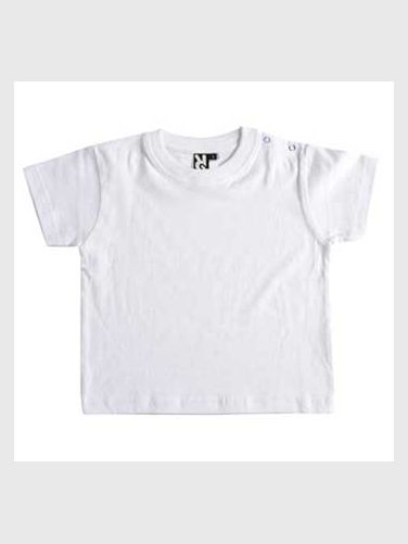 T-SHIRT BABY - COTON PEIGNé - 160 GR/M²