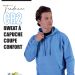 CR2 - Sweat à capuche top qualité/prix - 280g - 22 couleurs