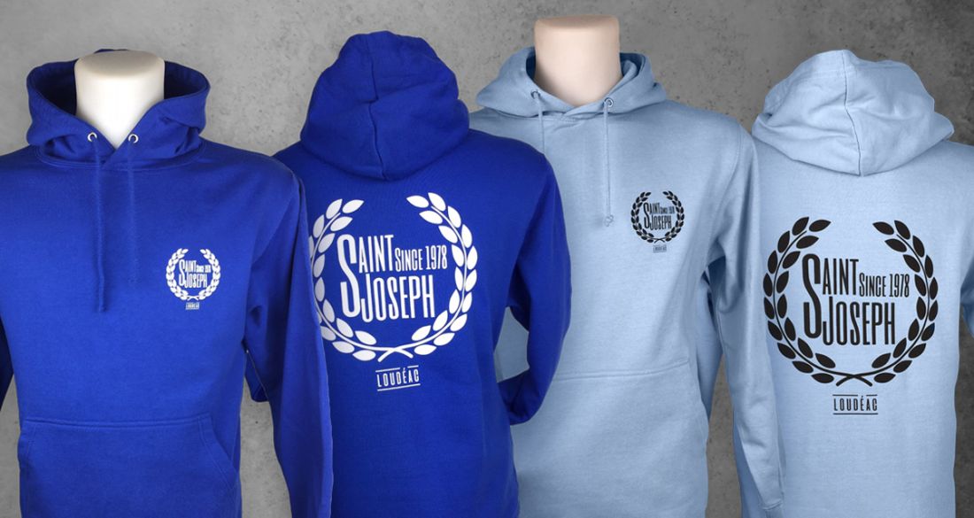 Sweats personnalisés pour le Lycée Saint Joseph