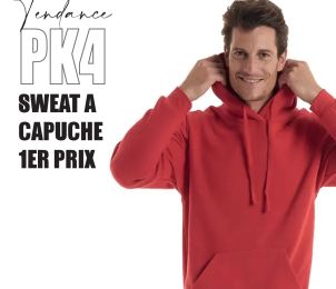 PK4 • Sweat à capuche • Premier prix imbattable • 280g • 13 couleurs