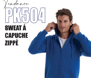 PK504 - Sweat à capuche - Premium - 300 g - 12 couleurs