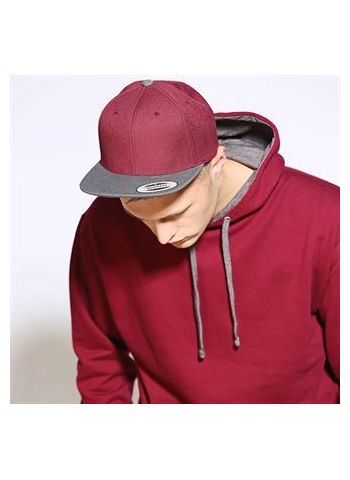 CASQUETTE SNAPBACK YP010- 6 PANNEAUX - CONTRASTÉ