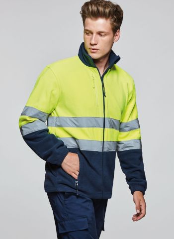 VESTE HAUTE VISIBILITÉ ALTAIR 100% POLYESTER MICROPOLAIRE 300 g/m²