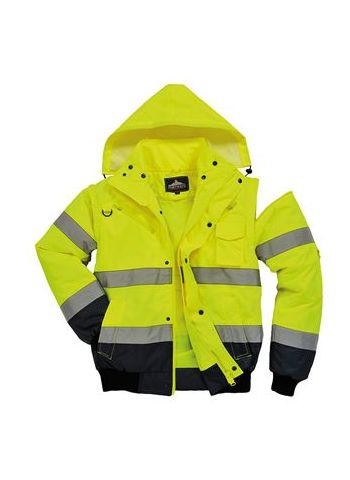 PARKA HAUTE VISIBILITÉ CLASSE 3 haut de gamme 485g/m².